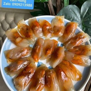 bánh lọc huế hấp chín