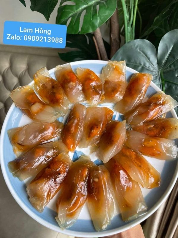 bánh lọc huế hấp chín